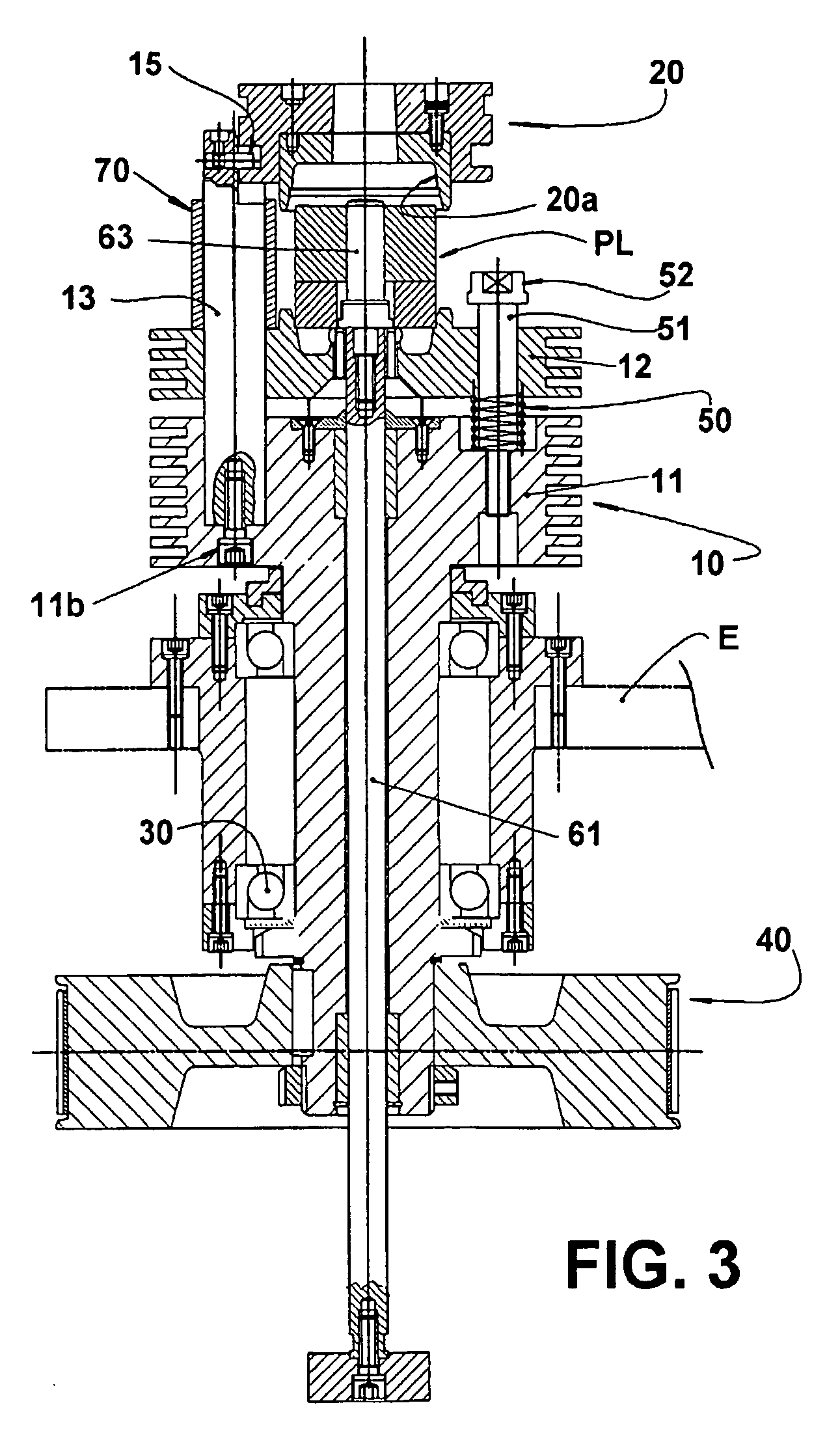 Centrifugation injection mold