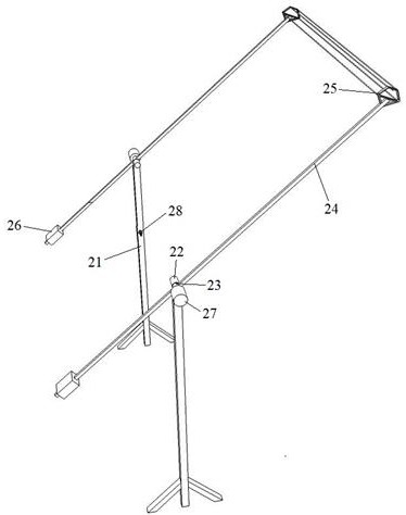 Reflector seasonal adjustment type light-gathering and heat-collecting device