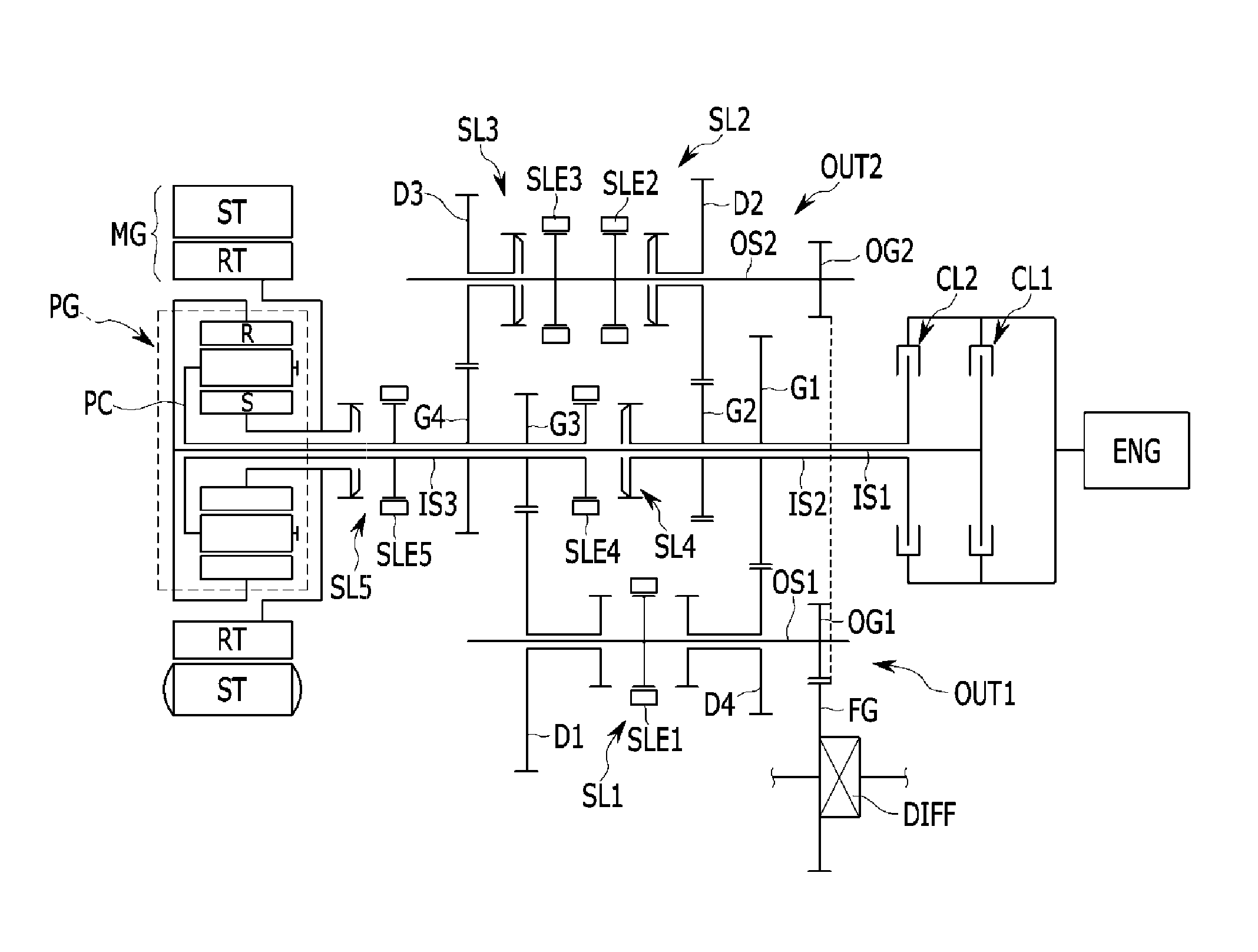 Power transmission apparatus for vehicle