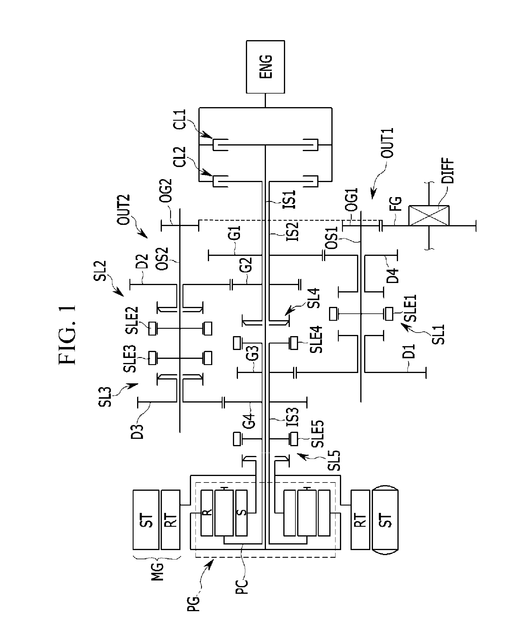 Power transmission apparatus for vehicle