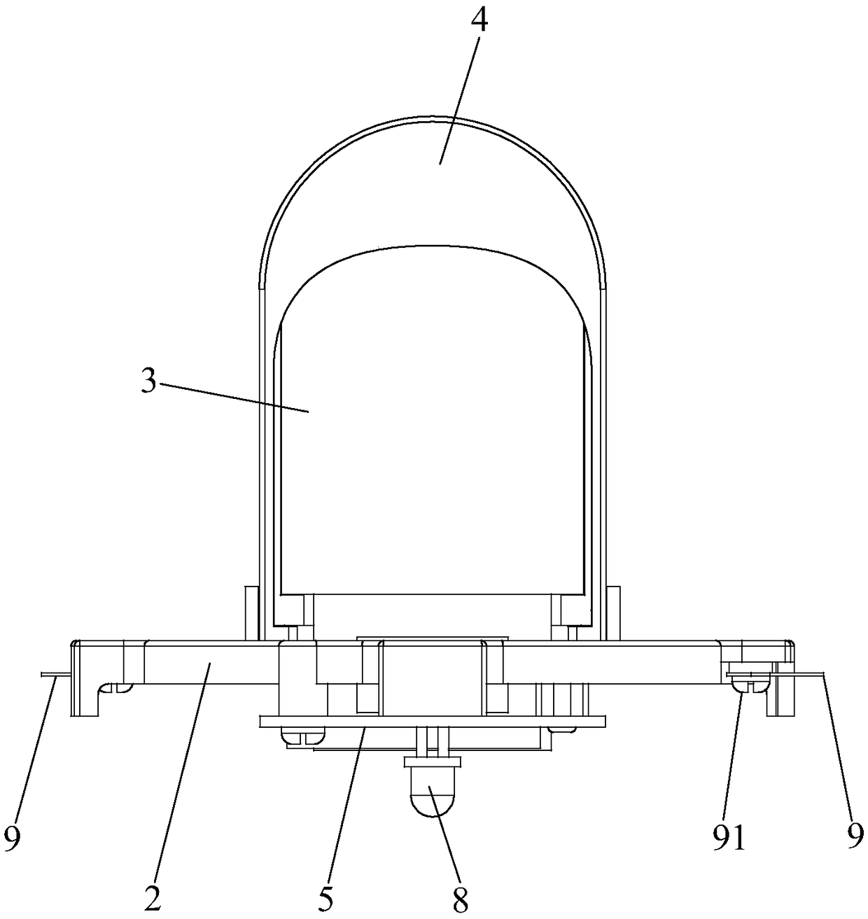 Video-based high-imitation flame lamp