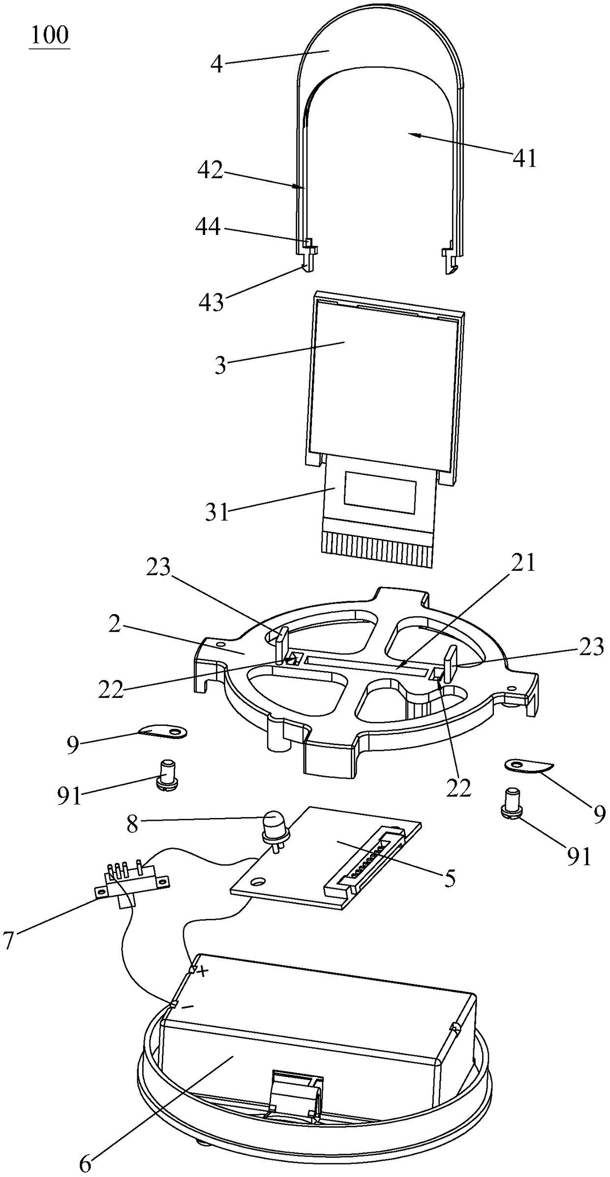 Video-based high-imitation flame lamp