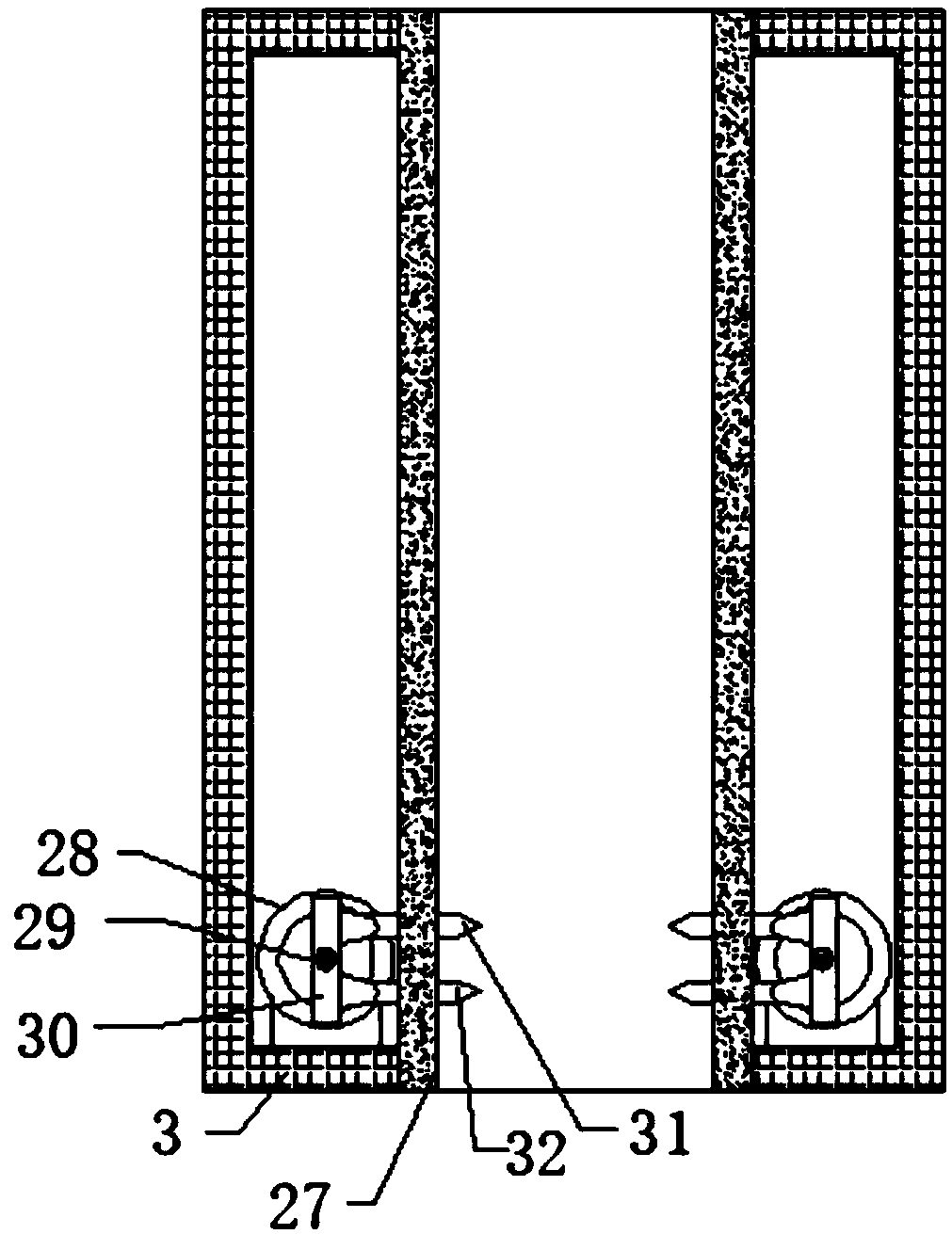 Automatic feeding and discharging automobile clutch plate flattening machine