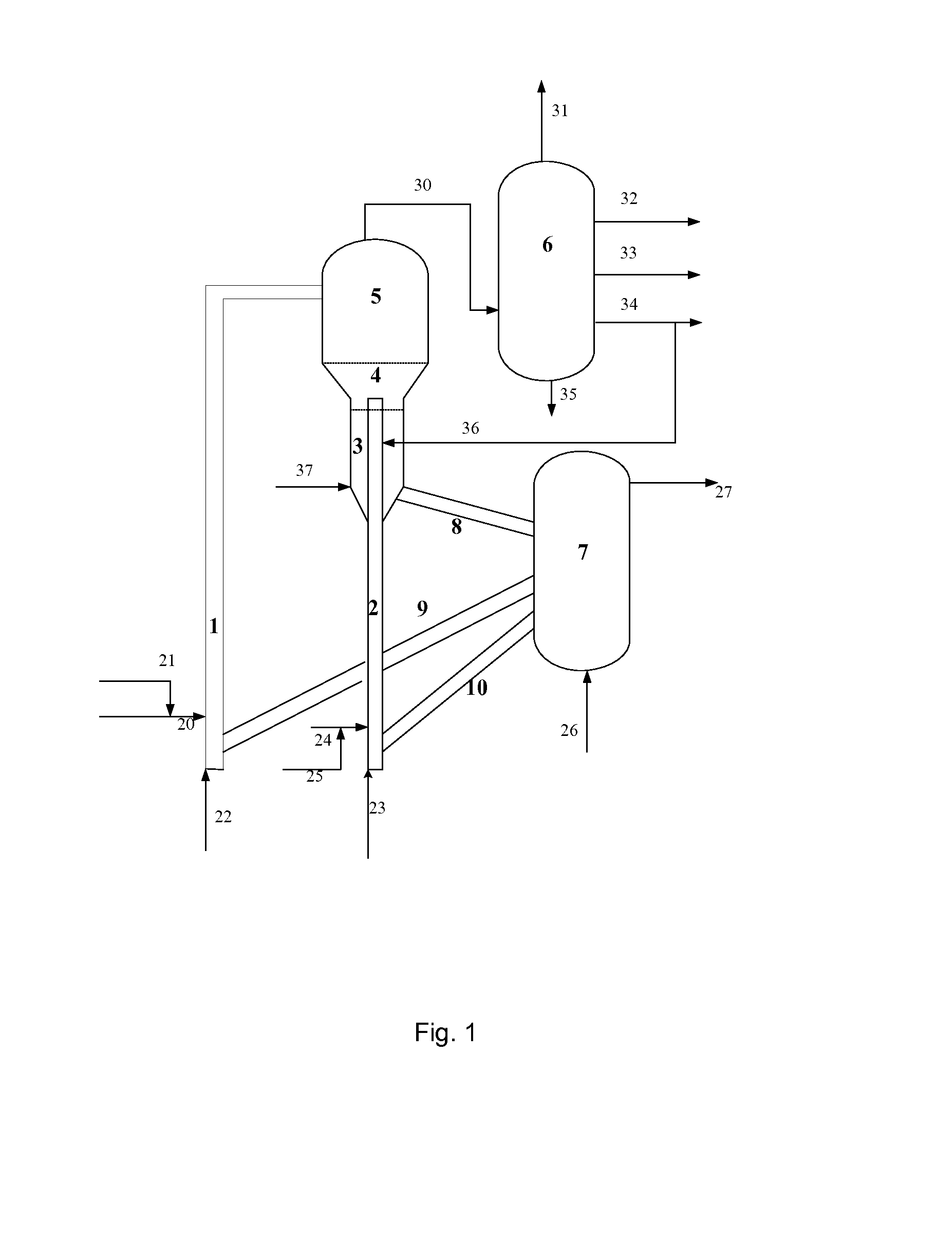 Catalytic cracking apparatus and process