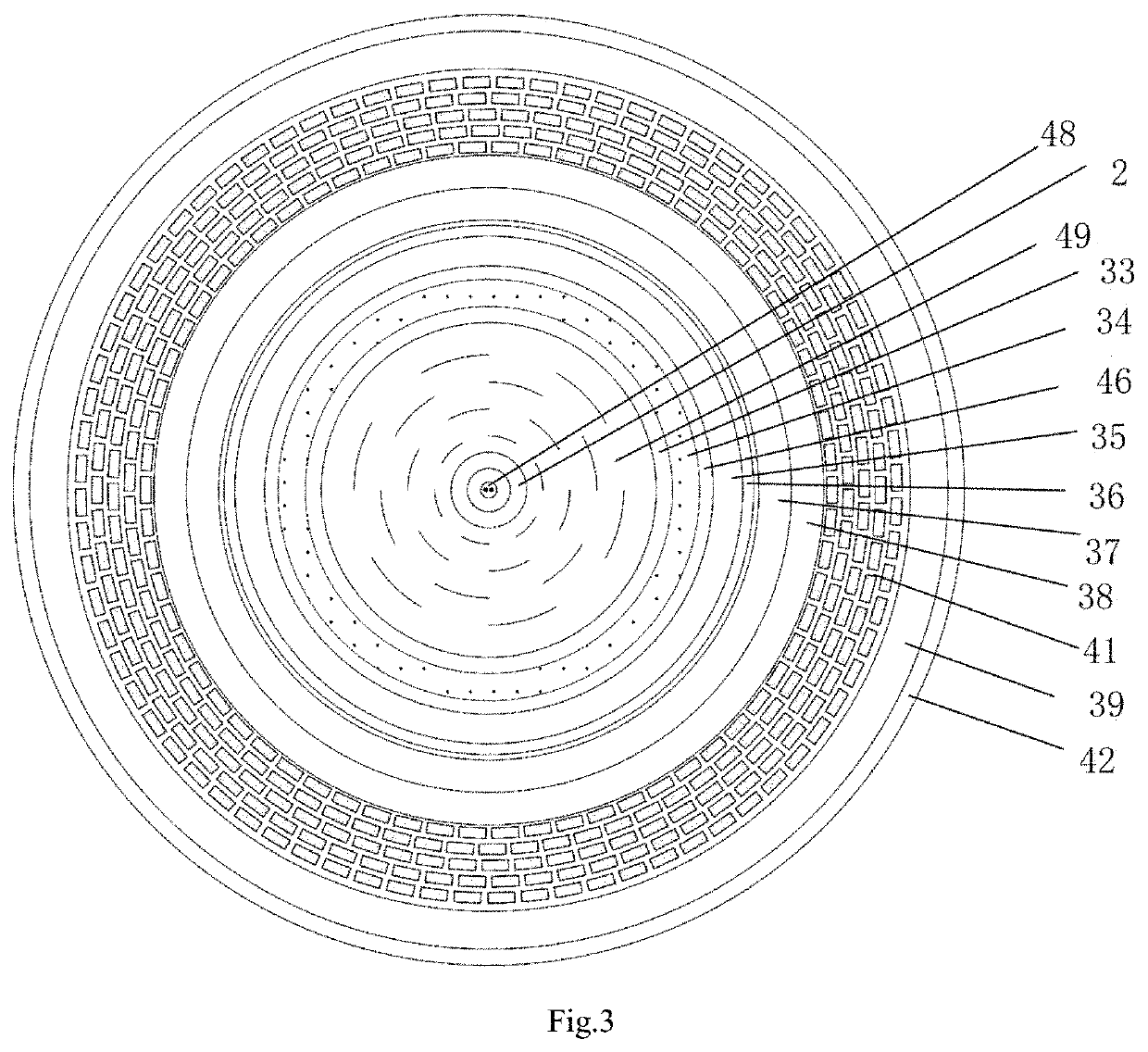 Casting shell mold chamber, foundry furnace and method for casting single crystal, fine crystal and non-crystal