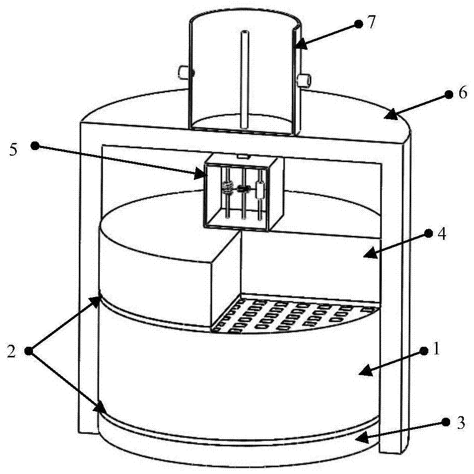 Air-coupled sensor based on gas-based 1-3 type piezoelectric composite material