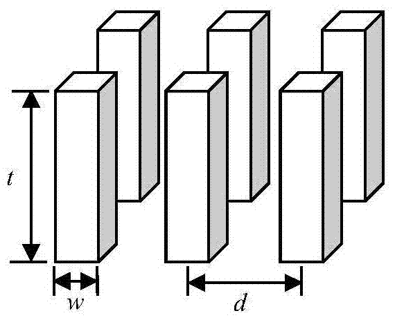 Air-coupled sensor based on gas-based 1-3 type piezoelectric composite material