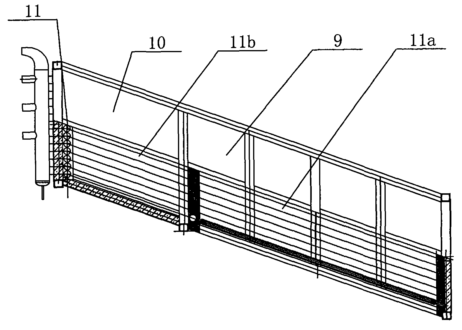 Method and special device for collecting surplus heat of iron alloy pouring