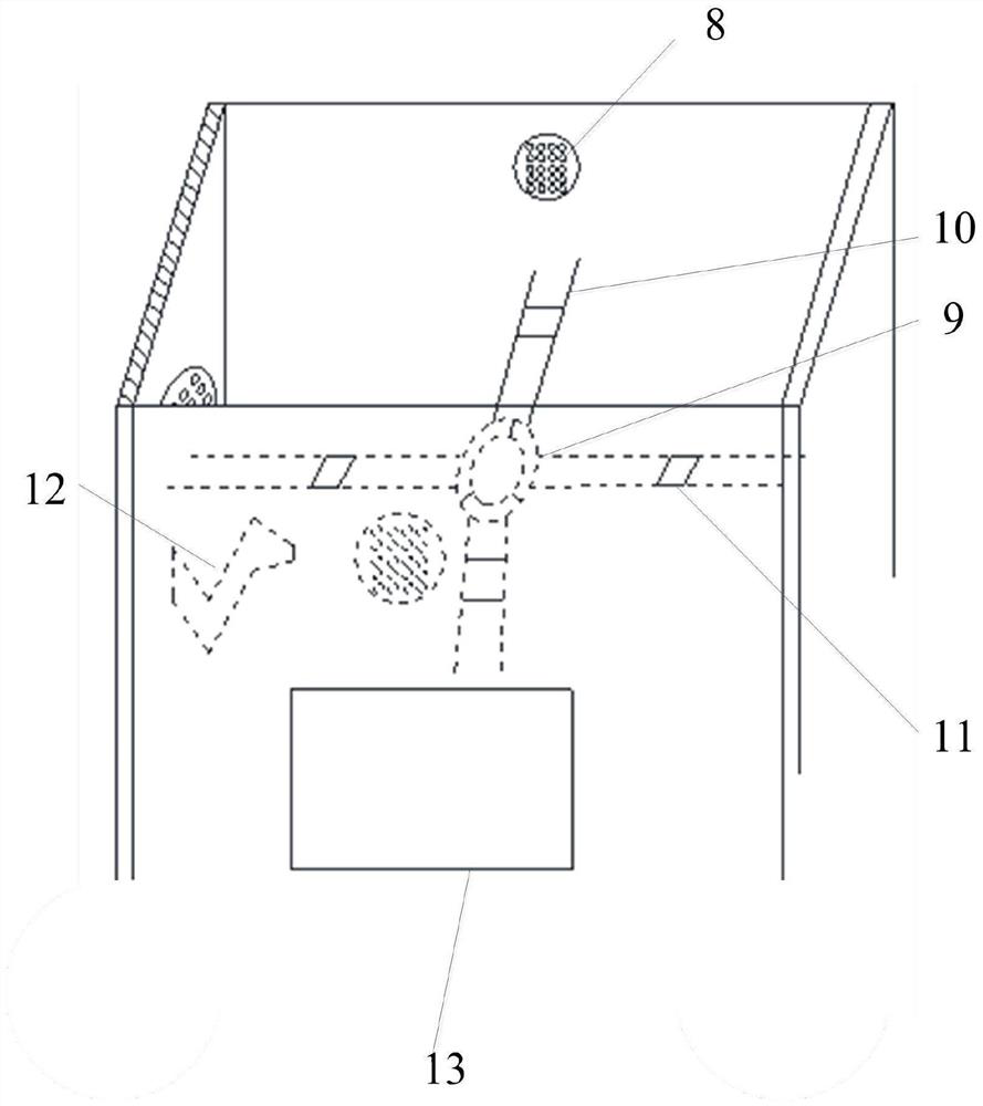 Intelligent storage box and storage method