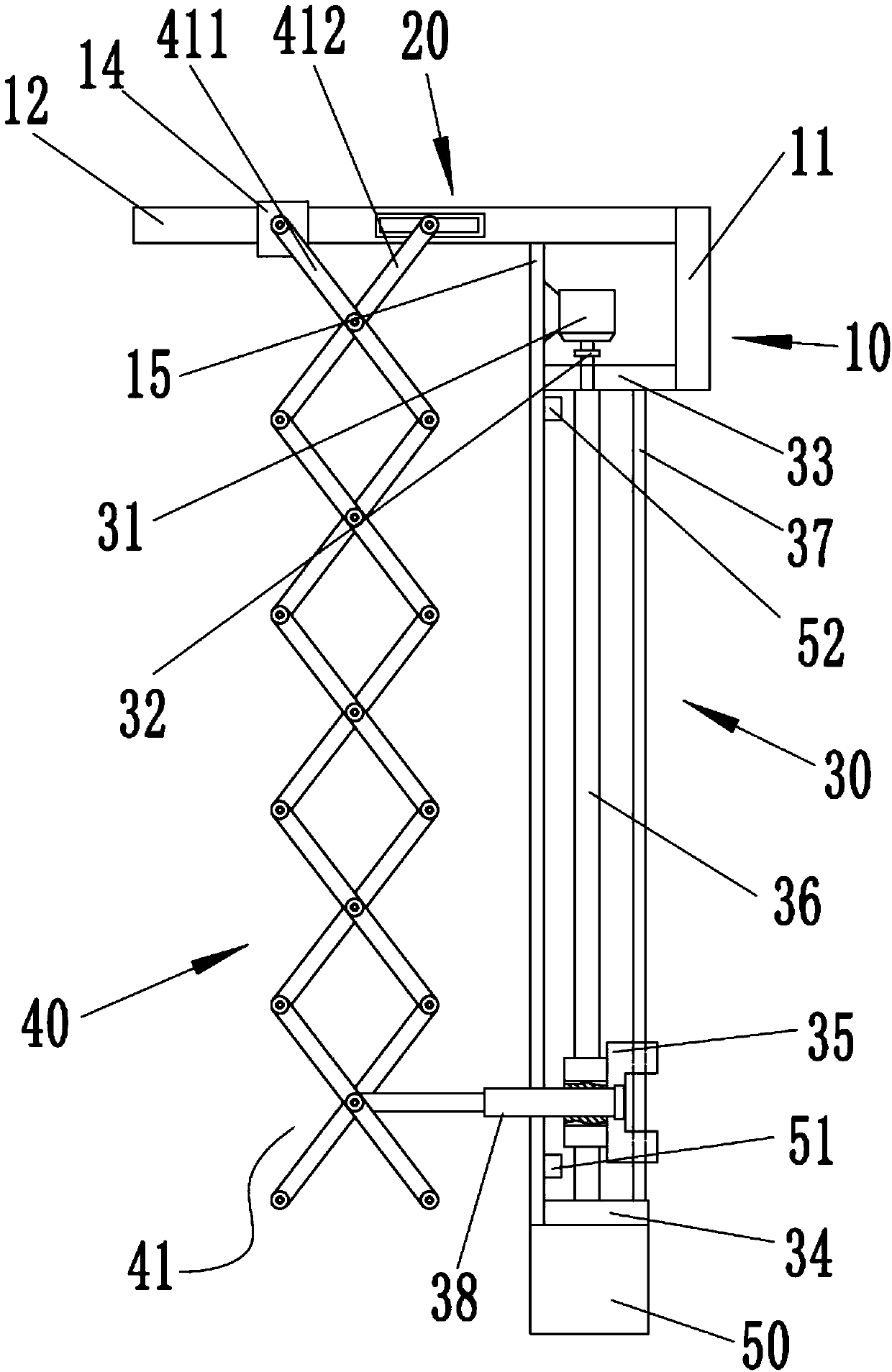 A lift hanger