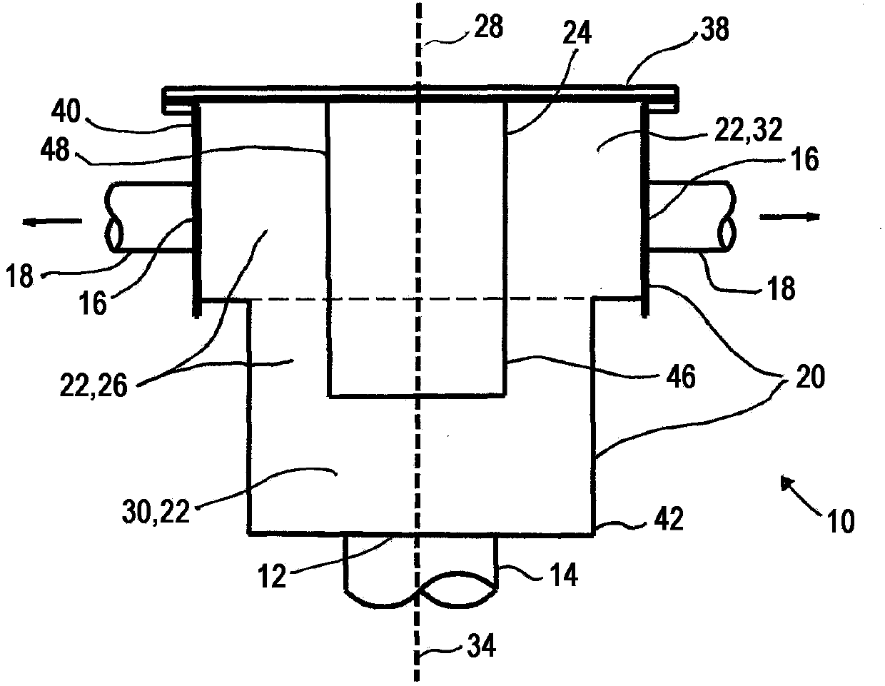 A flow distributor