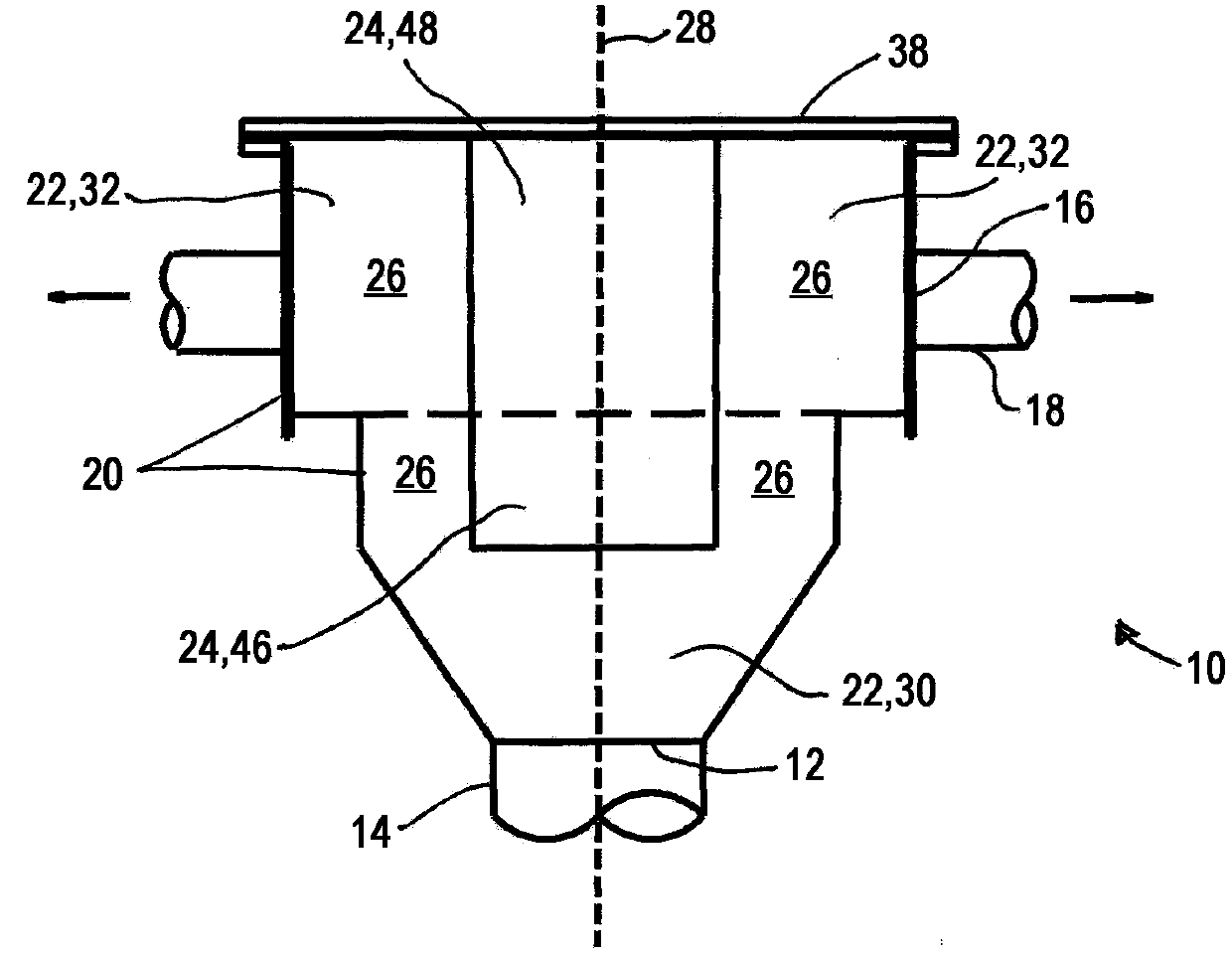 A flow distributor