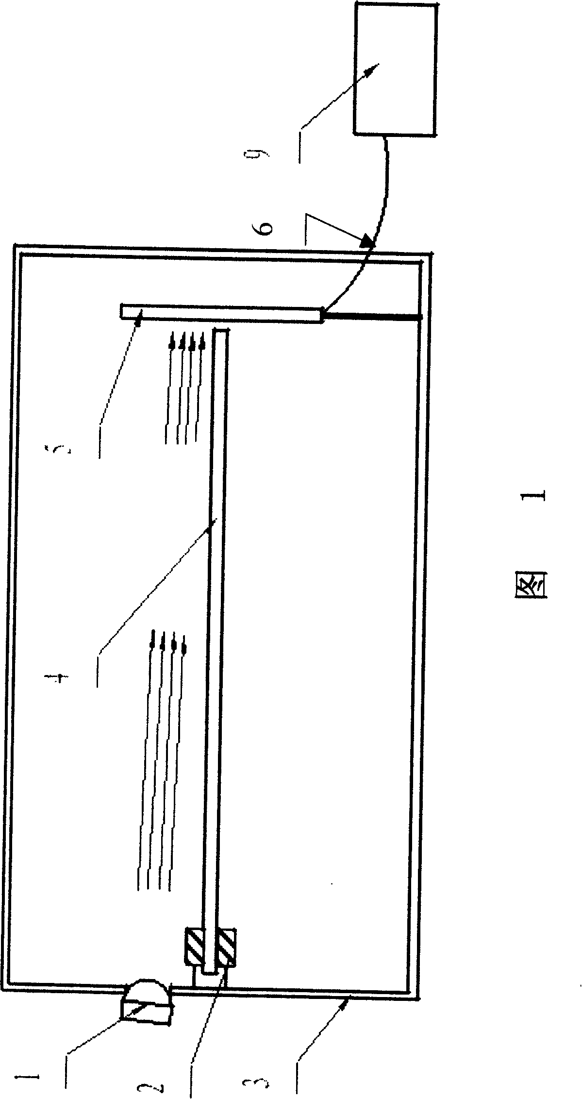 Equipment and method for measuring material damping factor