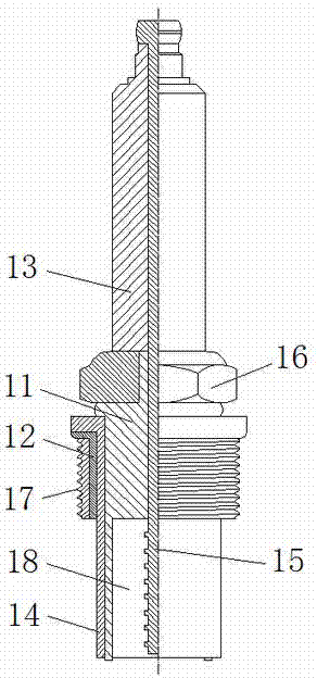 Dielectric barrier discharge non-equilibrium plasma spark plug for internal combustion engine