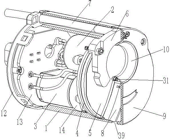 Automotive vehicle driving assisting camera capable of being self-cleaned