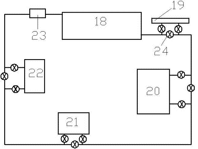 Solar heat collector system with intelligent control function