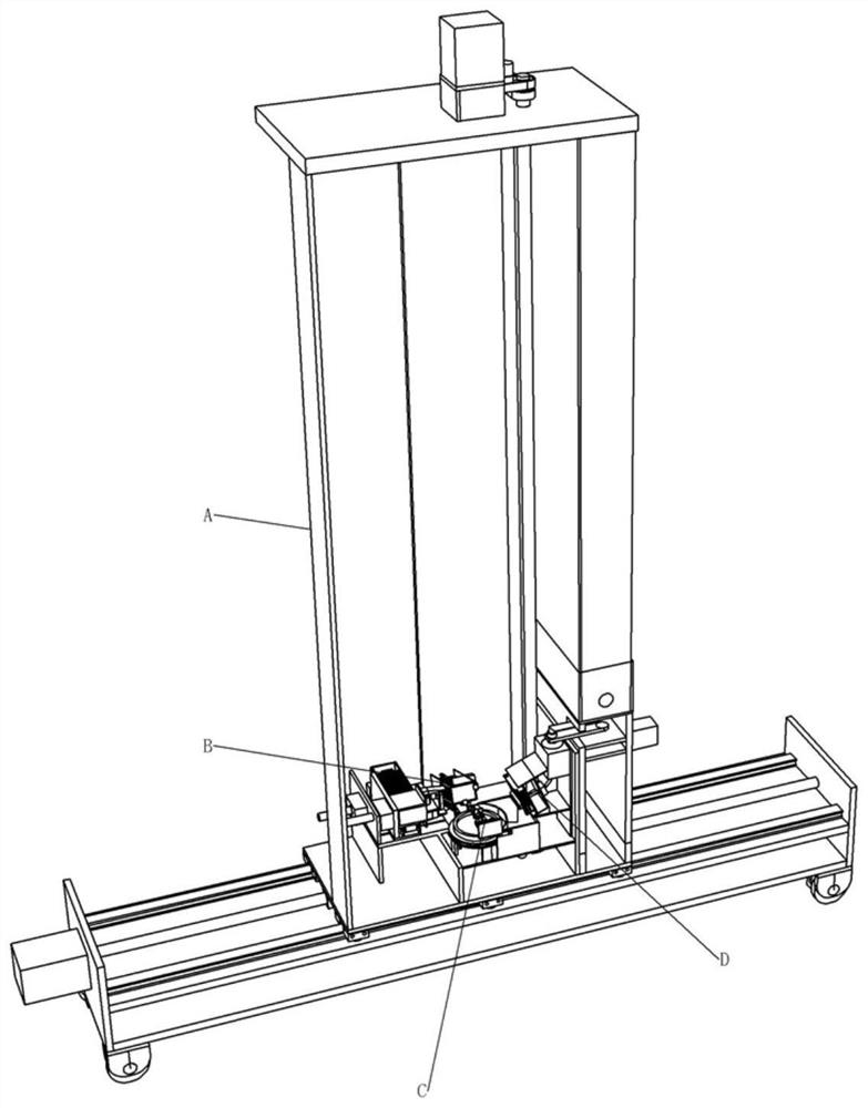 A rack module and its intelligent tiling robot