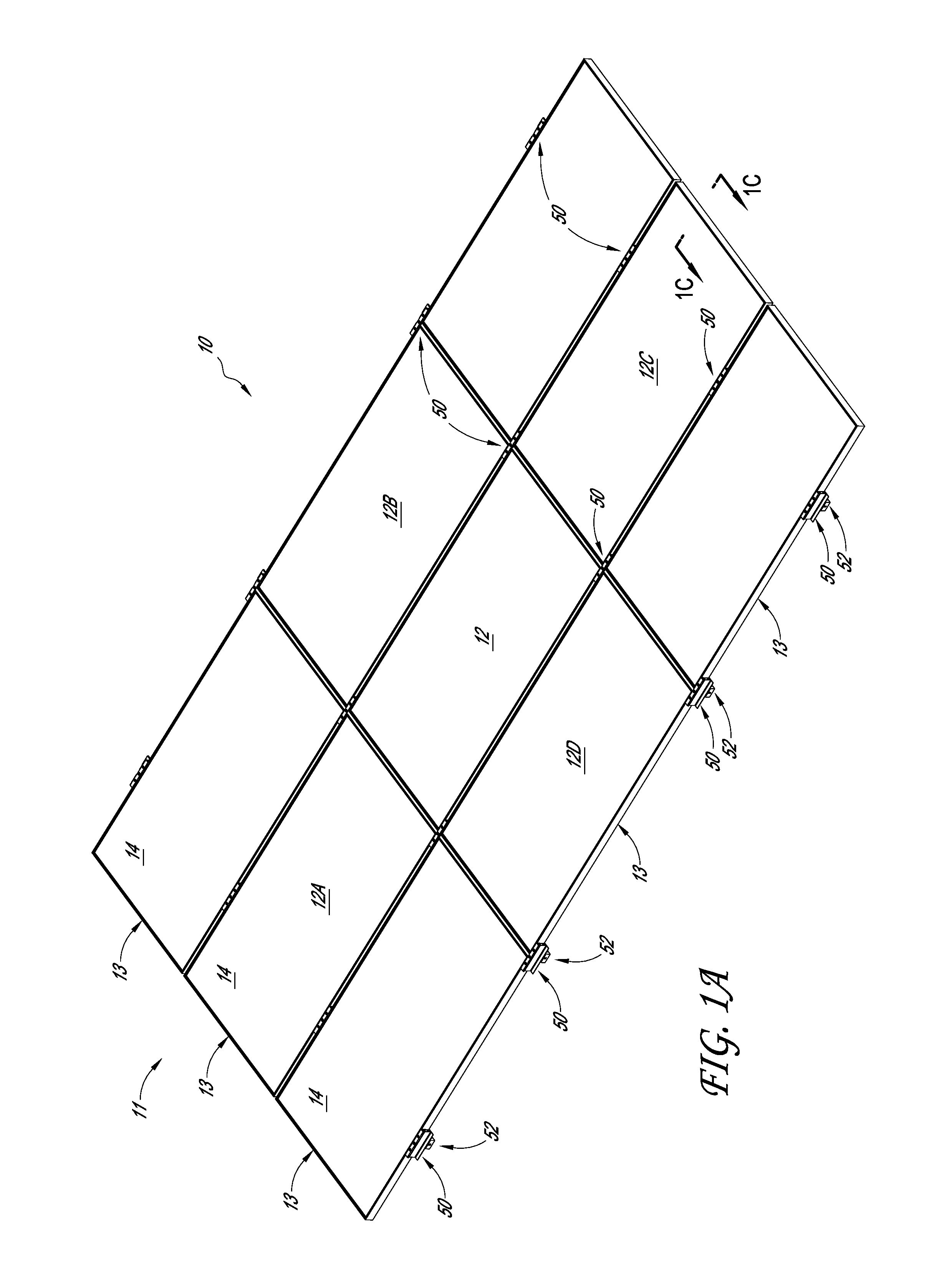 Brace for solar module array