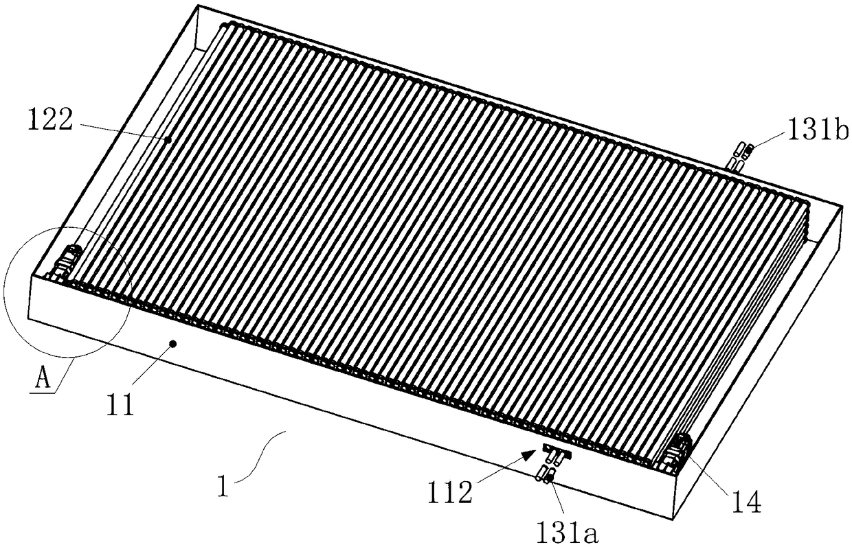 Battery pack and battery filling system