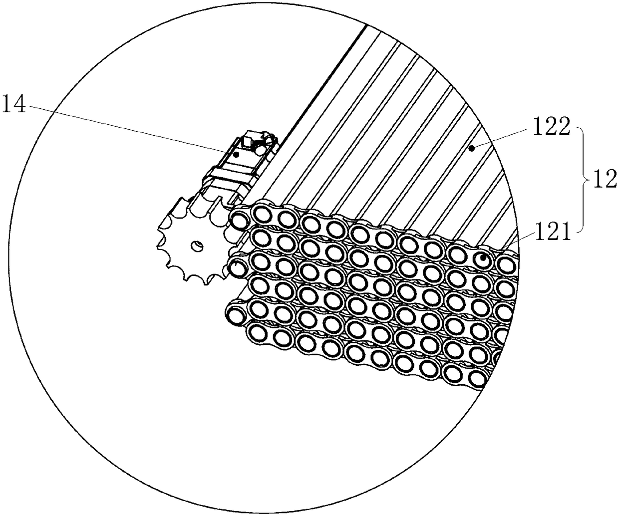 Battery pack and battery filling system