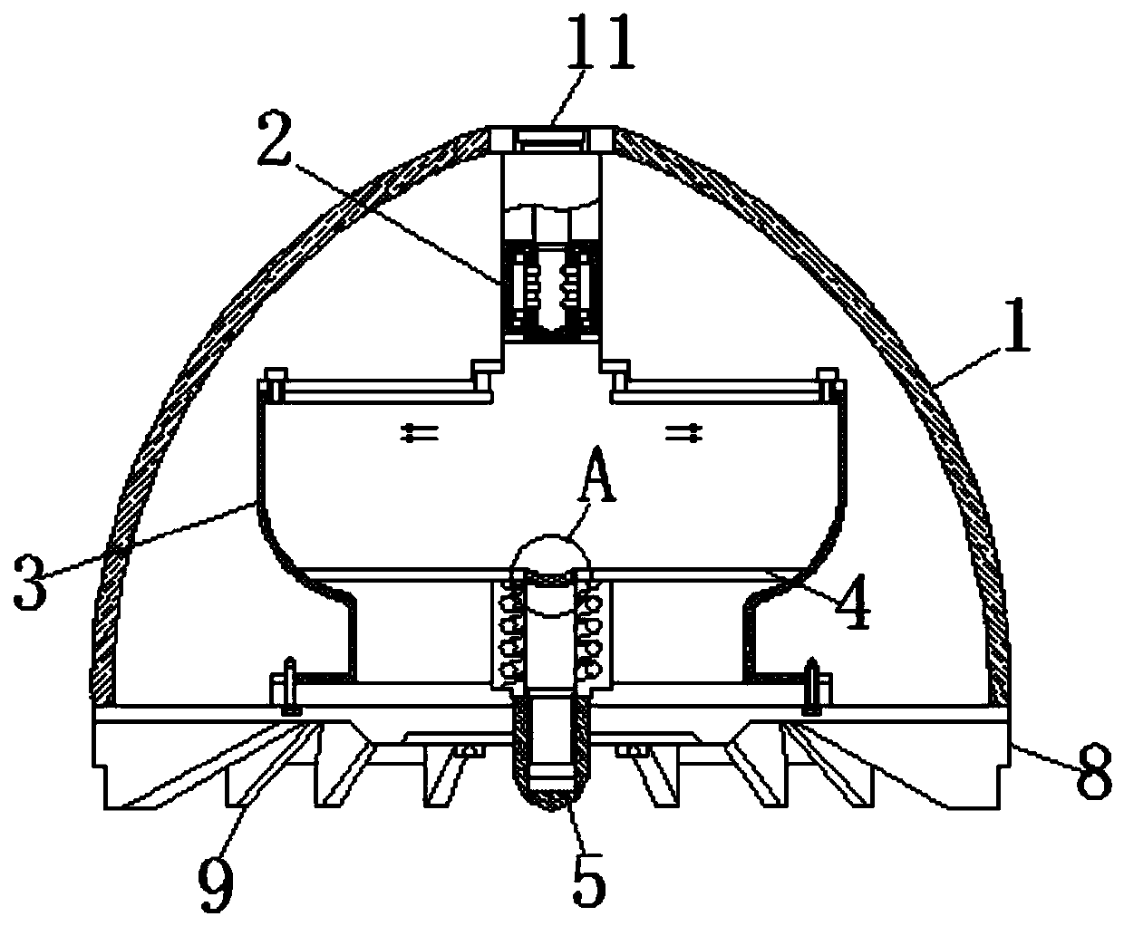 Novel automobile glass binding agent preparation equipment