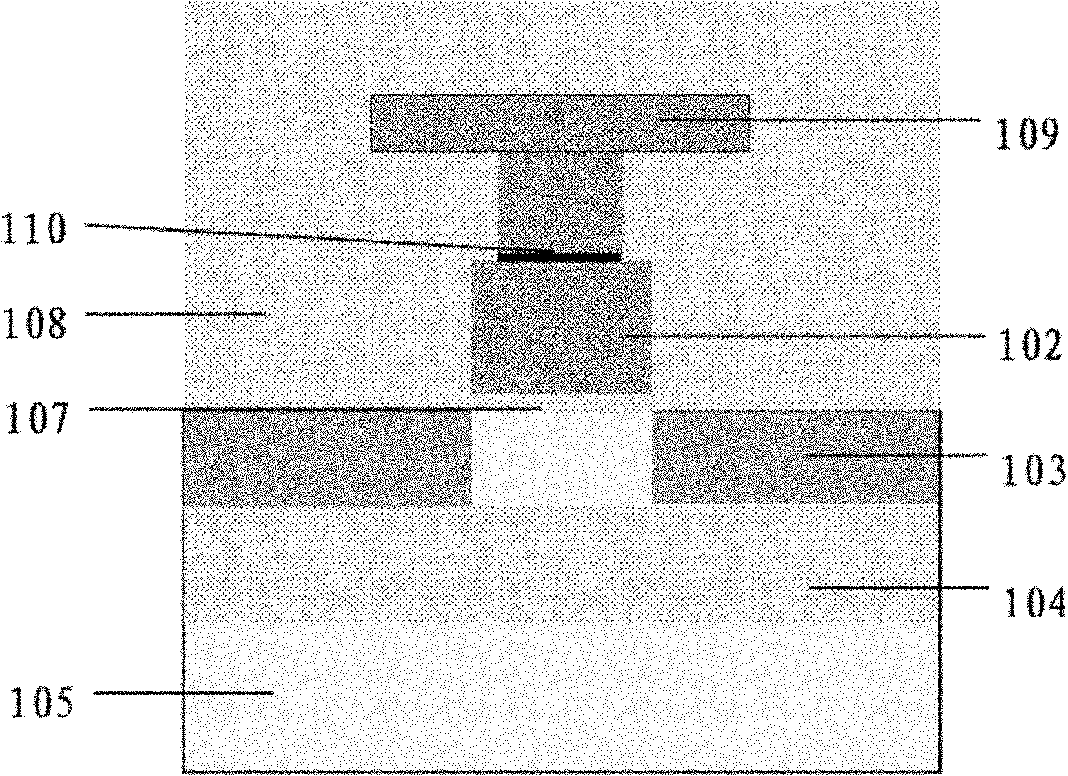 Heat characterization method and structure for monitoring temperature of transistor in real time