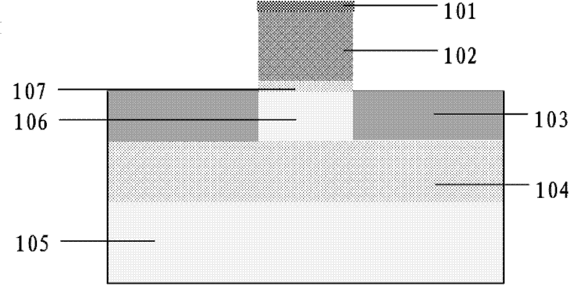 Heat characterization method and structure for monitoring temperature of transistor in real time