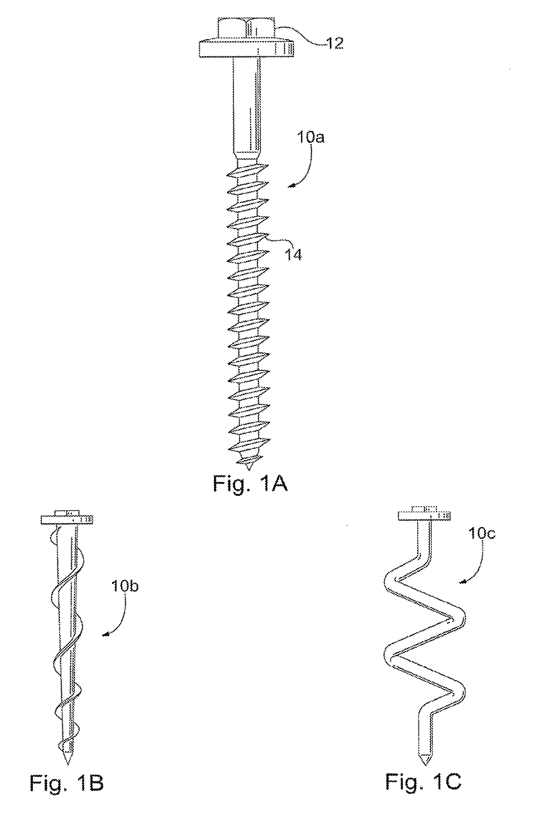 Ceramic lag bolt and use thereof in high temperature insulation installation