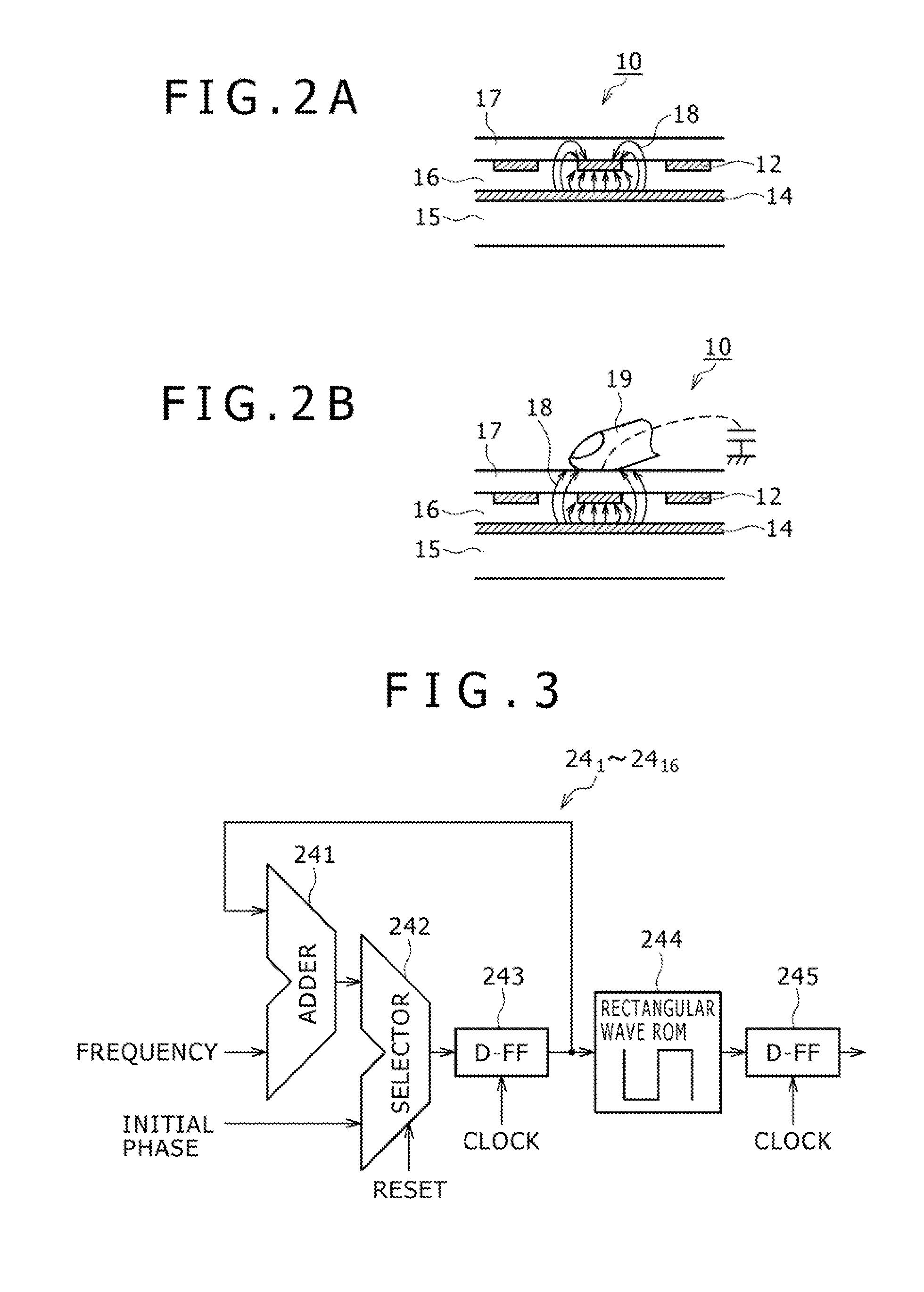 Indicator position detecting device and indicator position detecting method