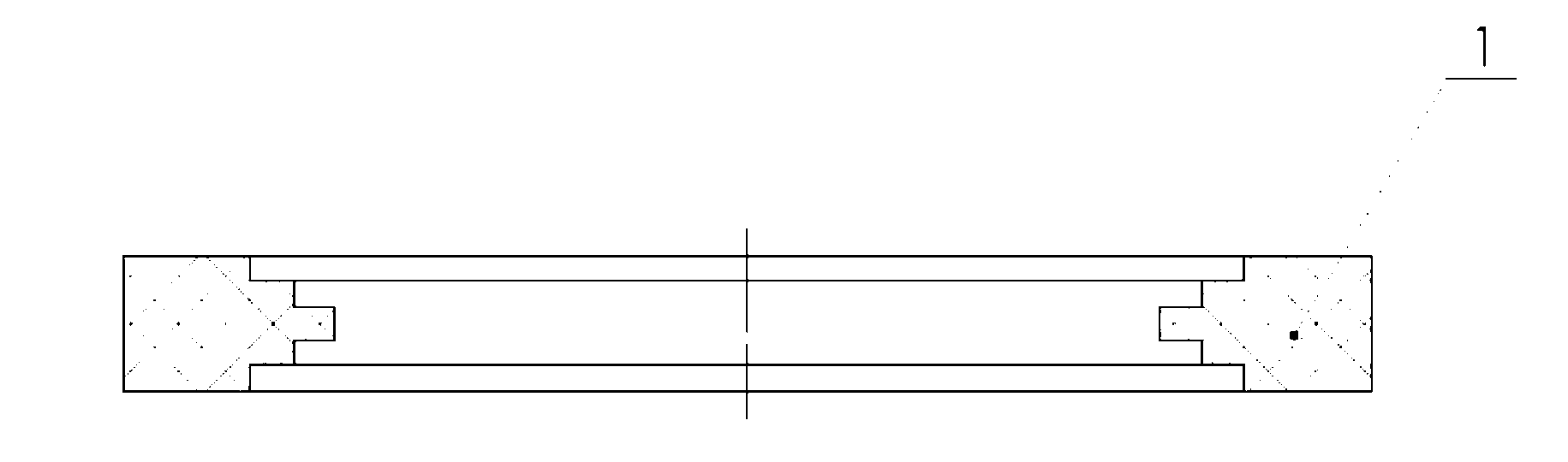 Multi-step porcelain tube and gas discharge tube prepared thereby