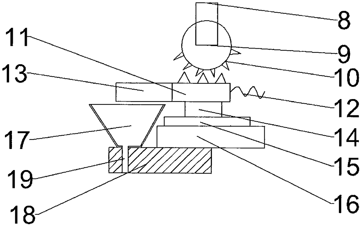 Agricultural soil loosening device capable of achieving fertilization