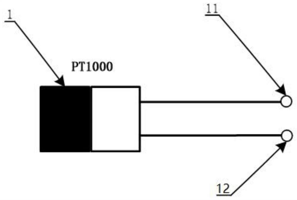 High-precision non-magnetic temperature measurement system for atomic air chamber of SERF gyroscope