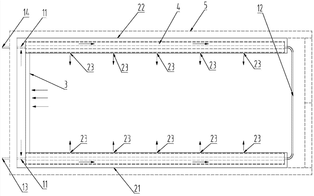 Vehicle liquefied natural gas carburetor and refrigeration transport vehicle provided with the carburetor