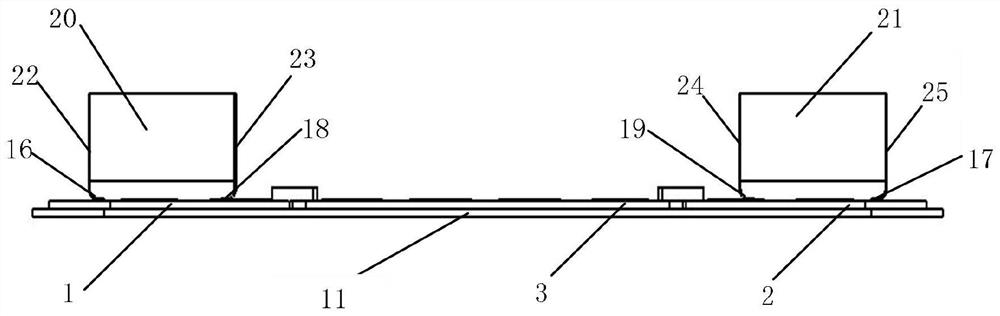 Power semiconductor module substrate and its applied electric locomotive