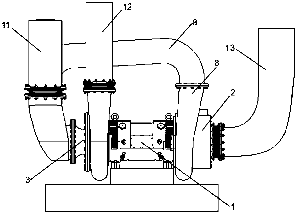 Vacuum pump capable of achieving multiple vacuum degrees