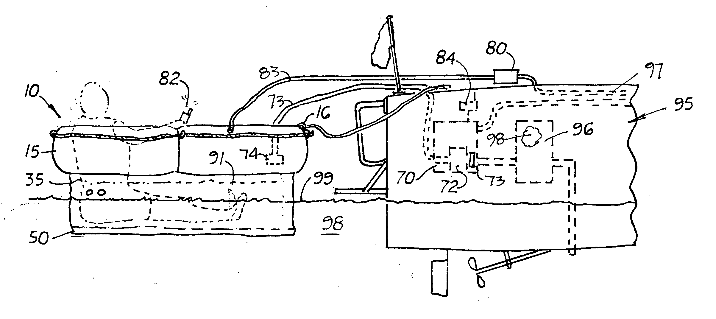 Inflatable hot tub kit