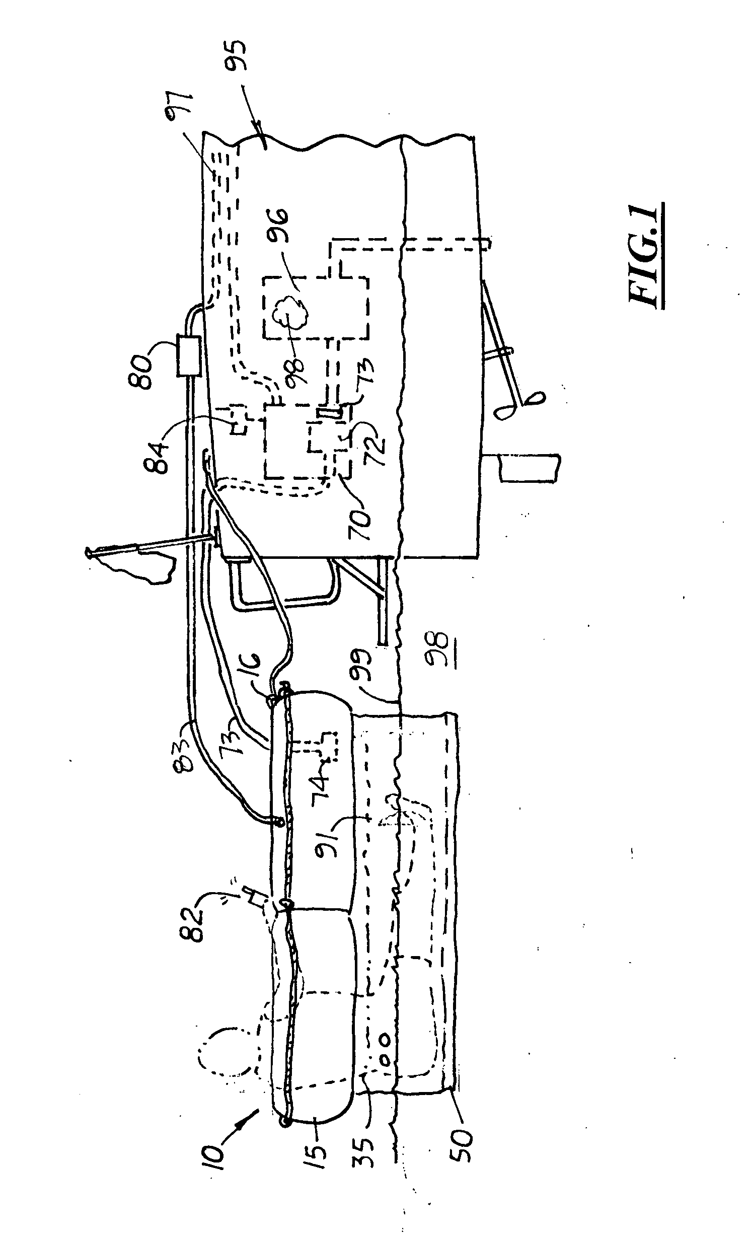 Inflatable hot tub kit