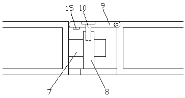 Frame type curtain wall stand column and cross beam fast-connecting system