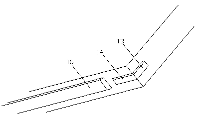 Frame type curtain wall stand column and cross beam fast-connecting system