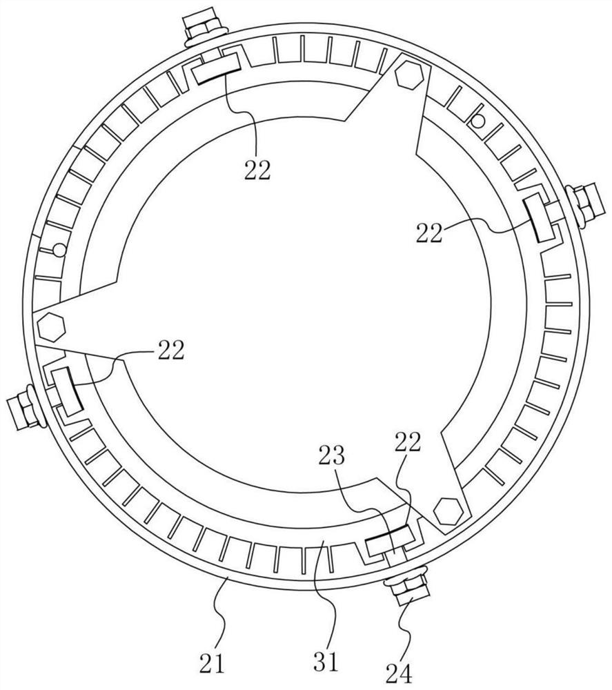 Barrel type axial flow fan