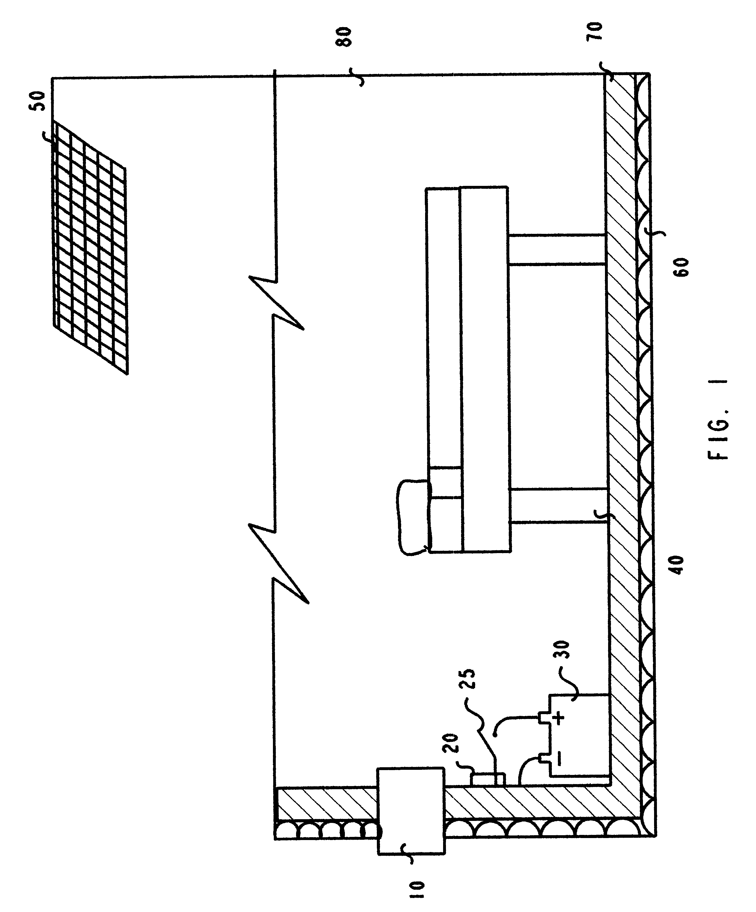 Direct current mini air conditioning system