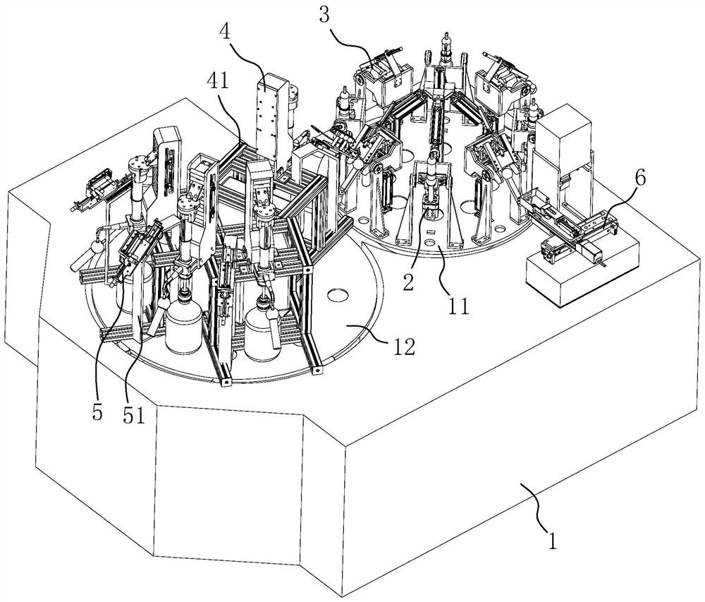 Automatic absorption liquid filling and labeling integrated system