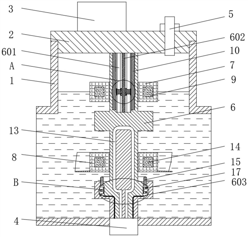 Gas relay for transformer protection