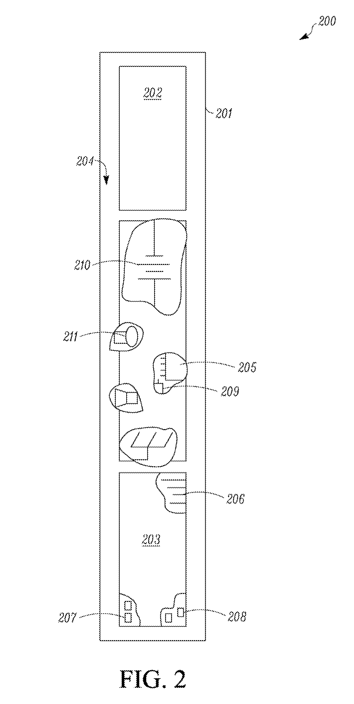 Wearable display device, corresponding systems, and method for presenting output on the same