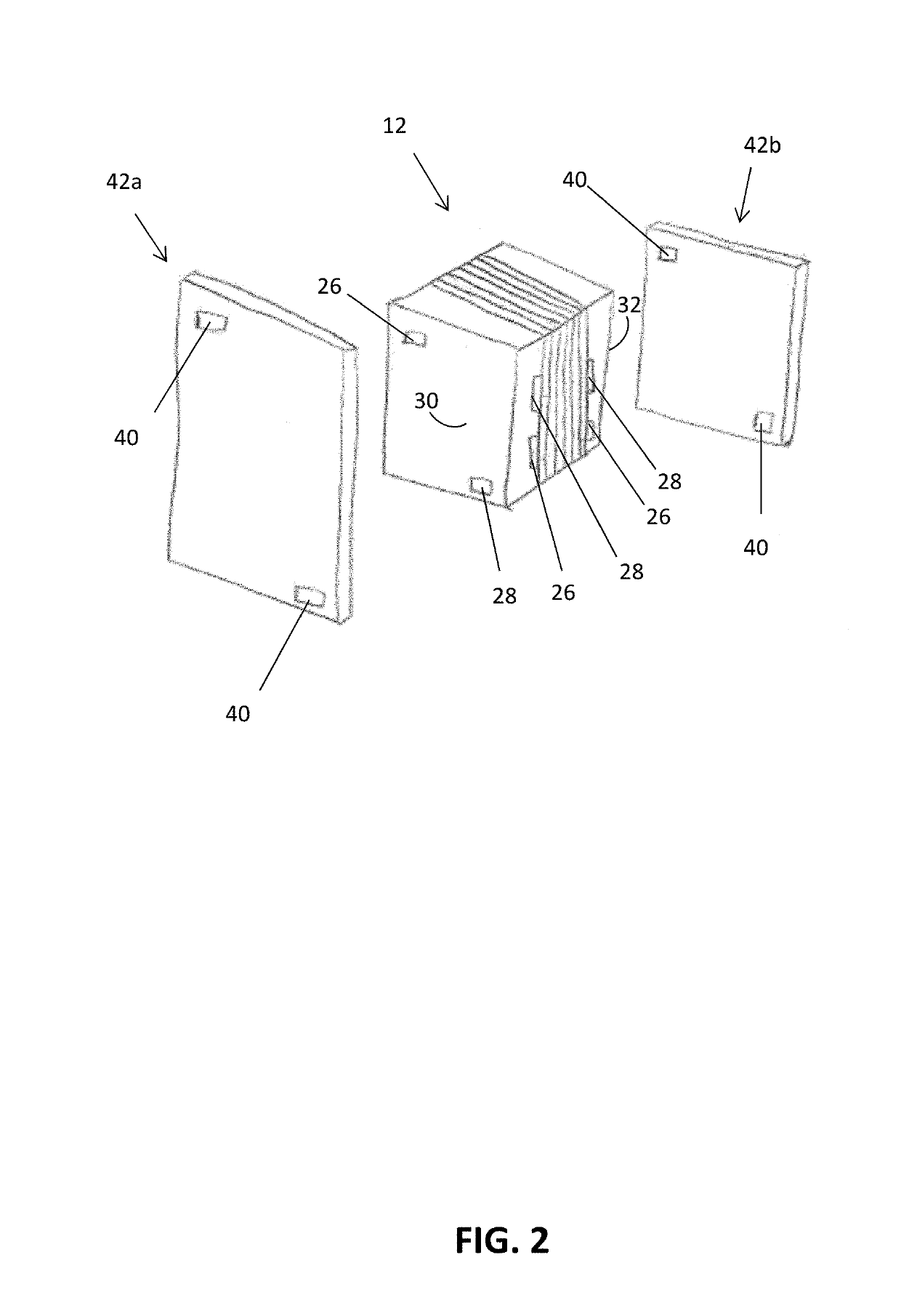 Electrolyzer for gaseous carbon dioxide