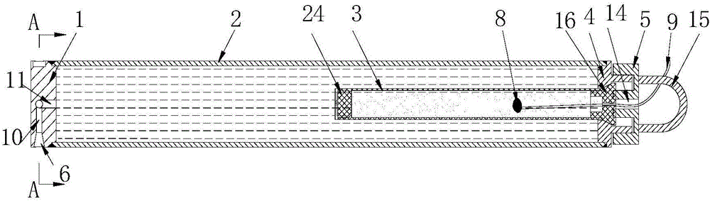 Disposable carbon dioxide cracking device and manufacturing method thereof