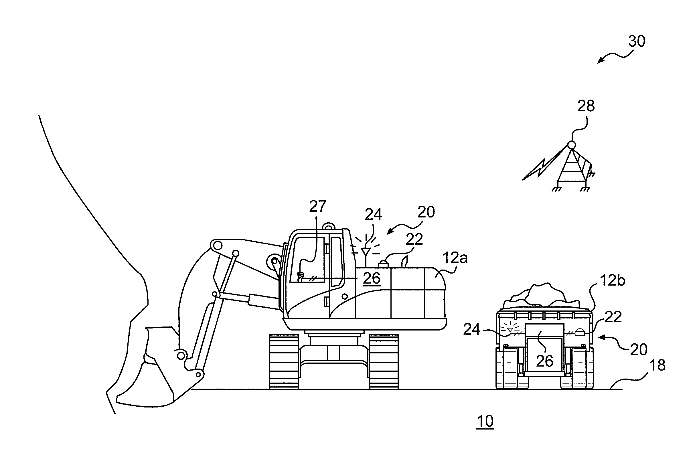 Machine control system having autonomous dump queuing