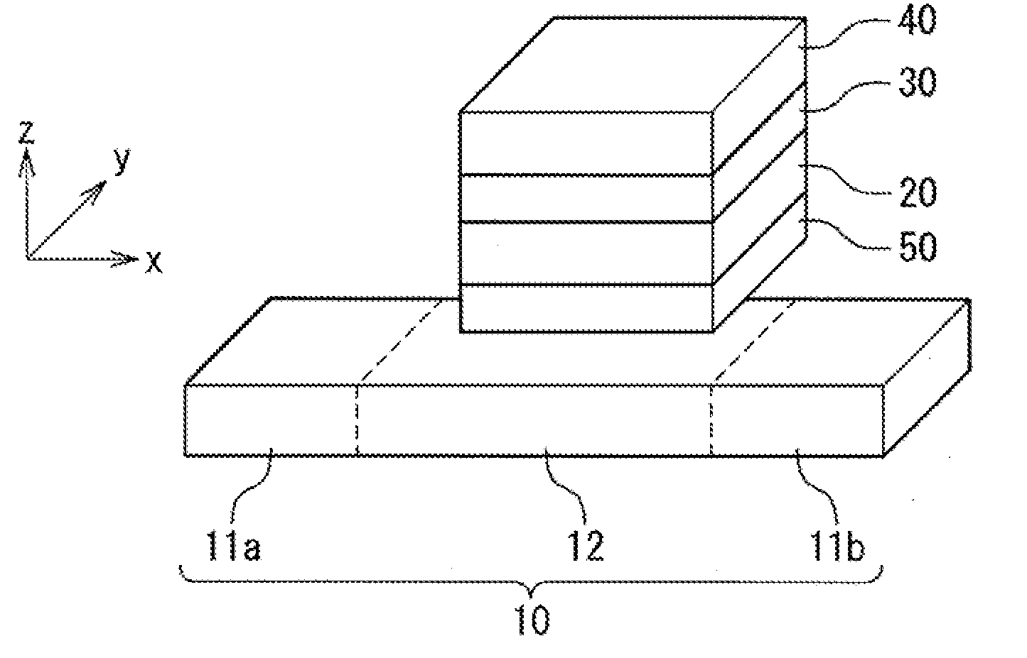 Magnetoresistive element, and magnetic random access memory