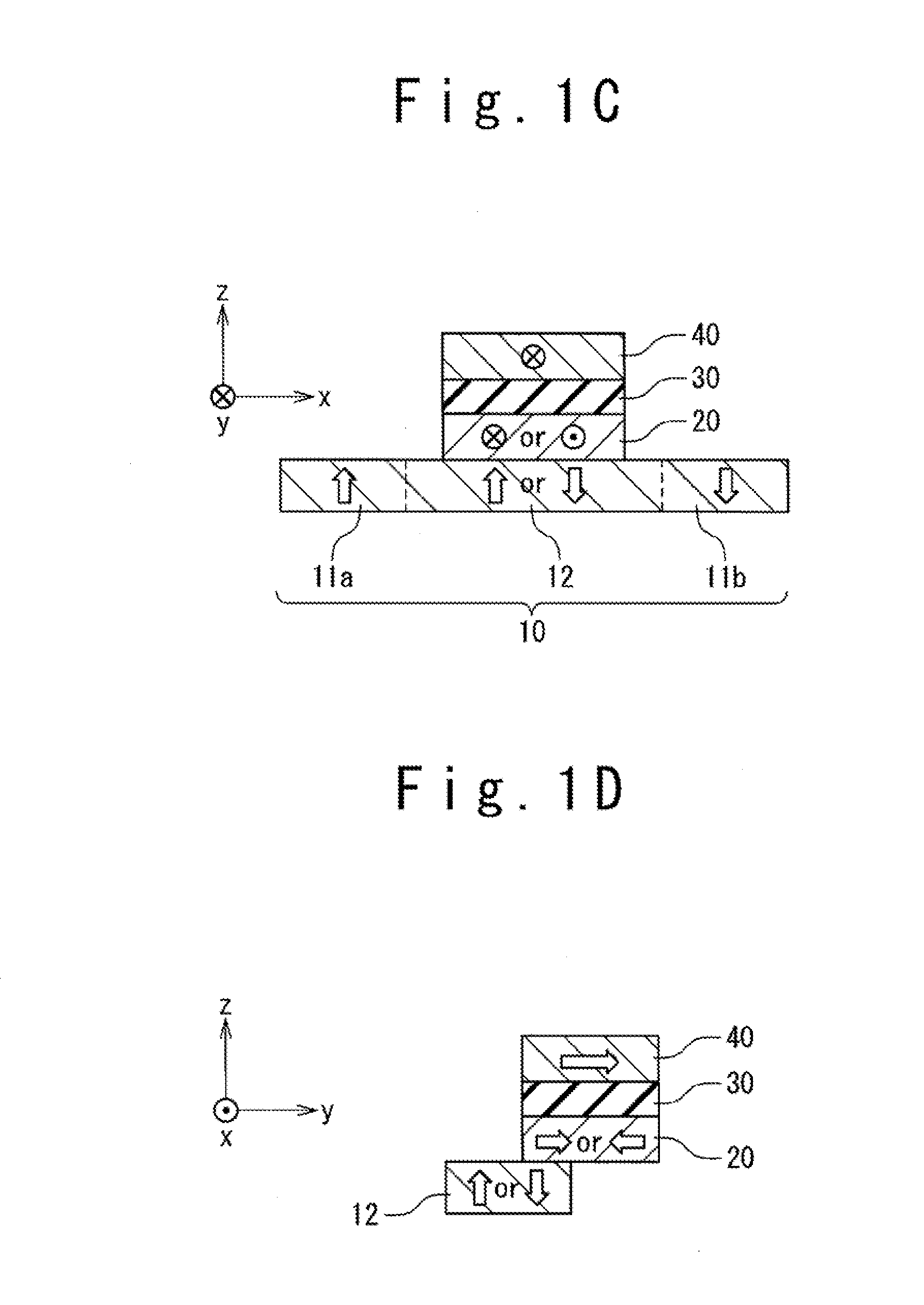 Magnetoresistive element, and magnetic random access memory