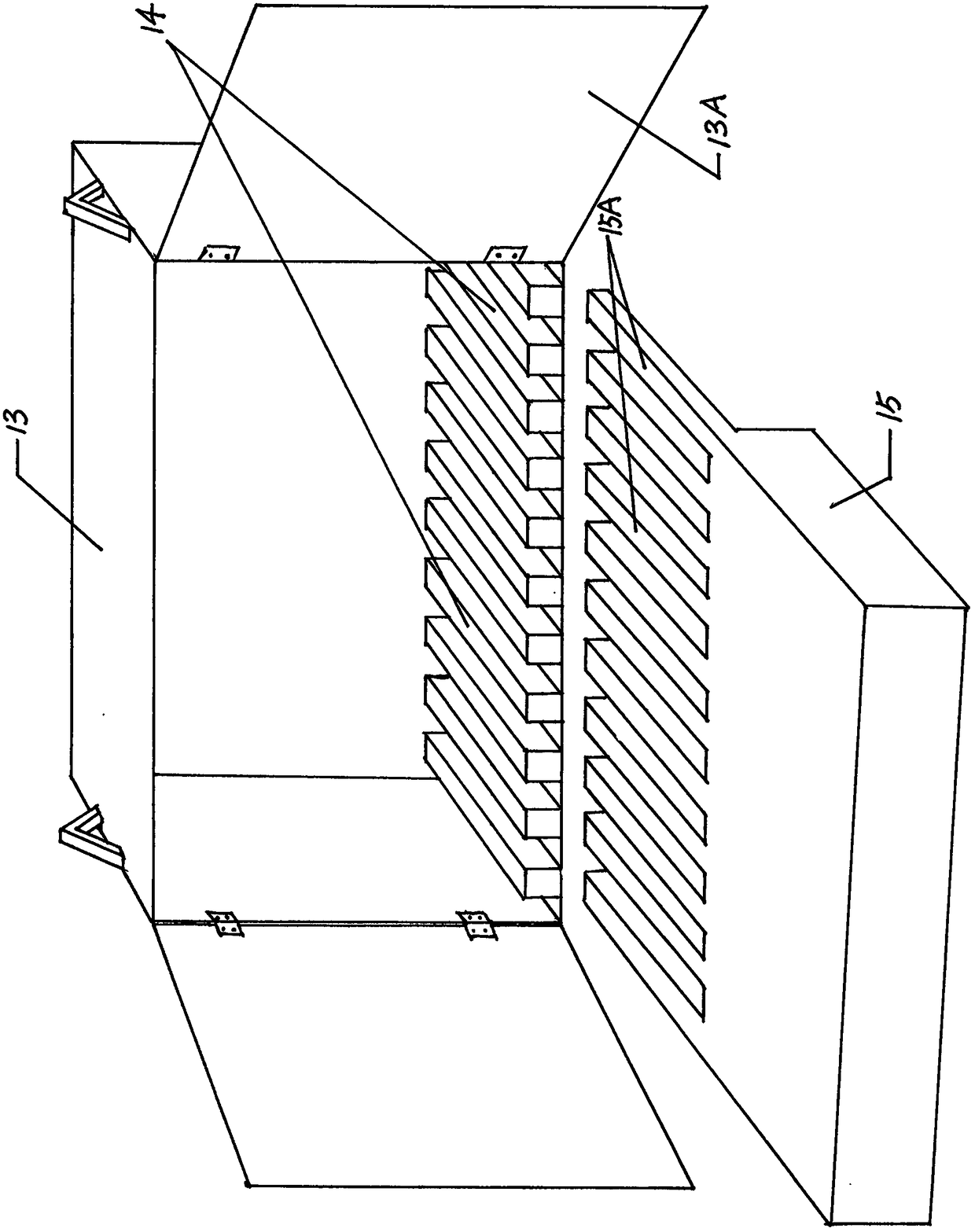 Three-dimensional storage garage for bicycles and motorcycles